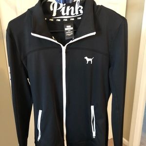 Quarter zip long sleeve workout shirt